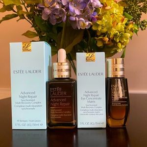 Estee Lauder advanced night repair Serum & eye matrix bundle